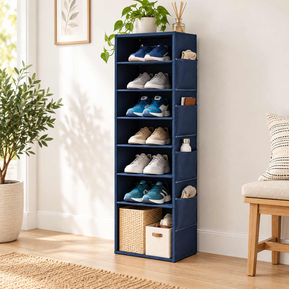 Organizador de zapatos Modular con Puert