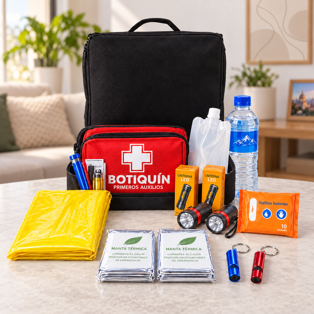 Kit familiar de Emergencia - no esperes a necesitarlo