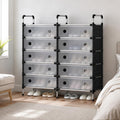 Organizador de zapatos modular de 10 cajones