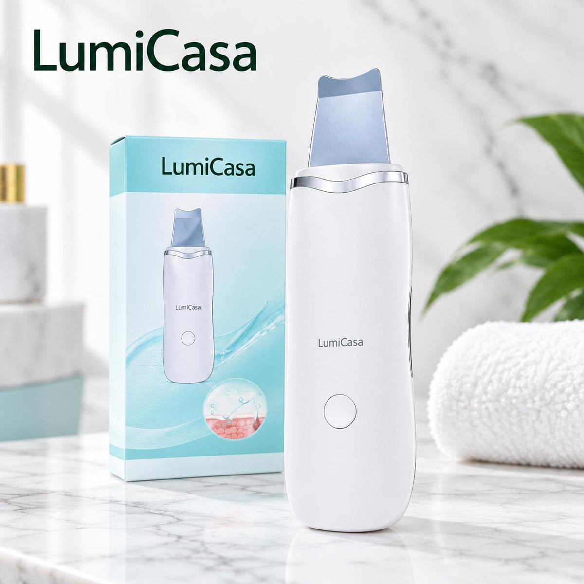 Espátula Ultrasónica Facial 3 en 1